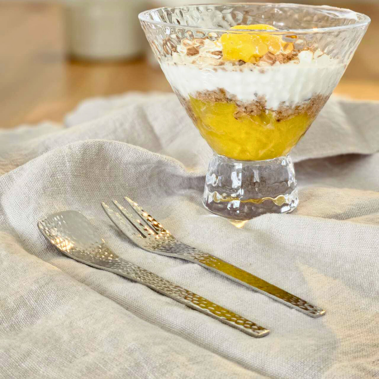 Dessert Lepel Set Zilver