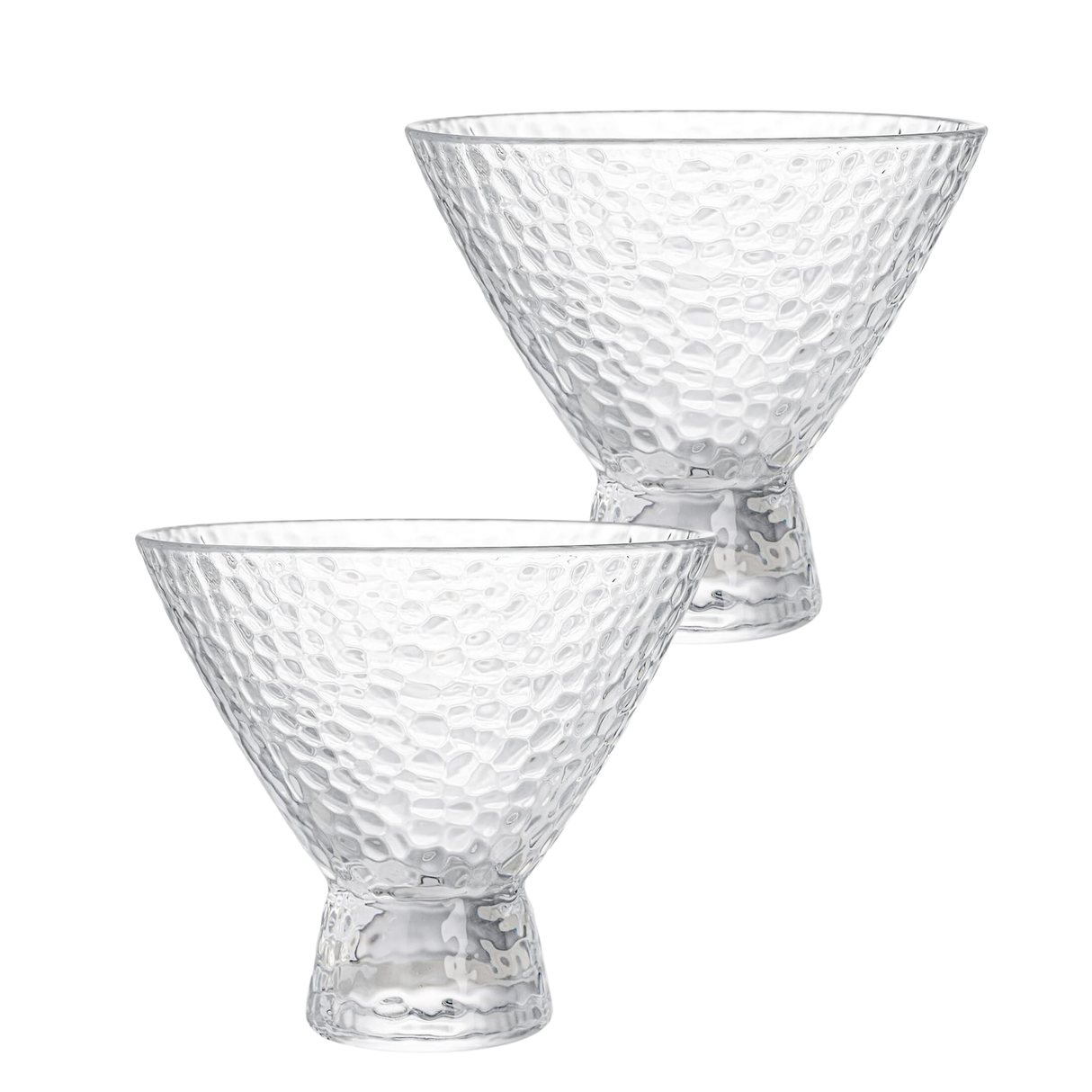 IJscoupe Glazen 'Reliëf'