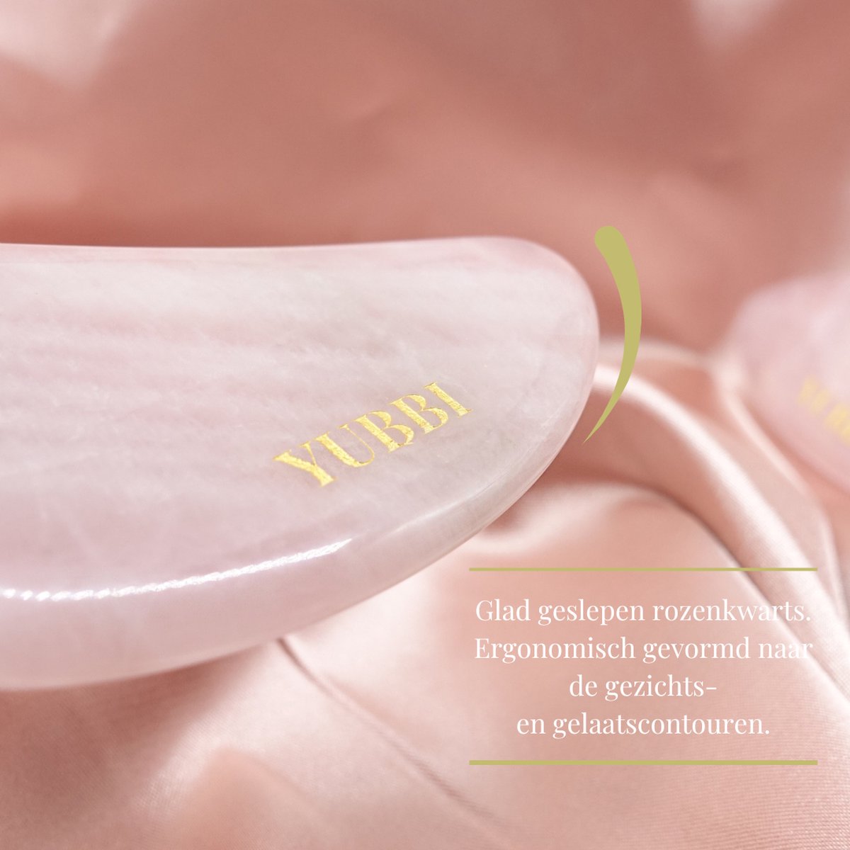 Gua Sha Set Rozenkwarts