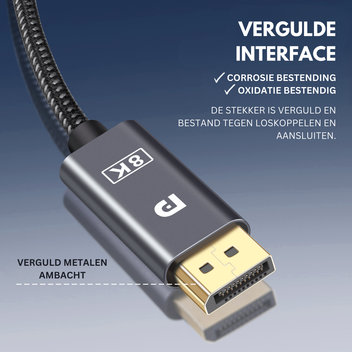 Displayport Kabel 8K60Hz 2 Meter