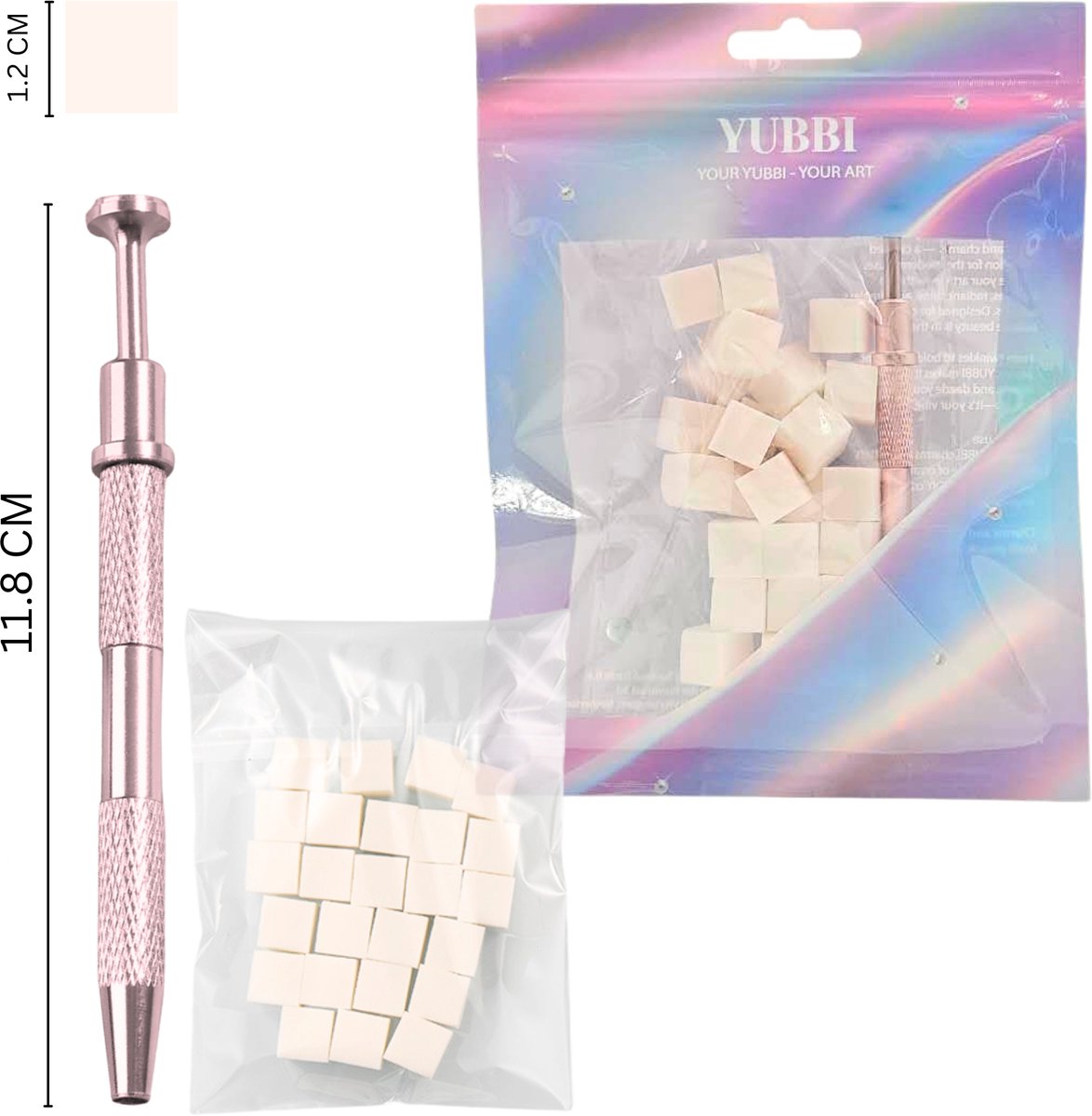 Nagelspons Grijper Rose Gold