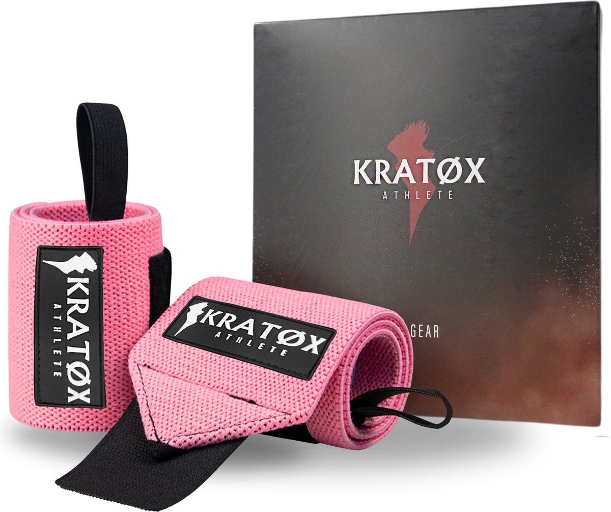 Wrist Wraps Roze 1 Paar