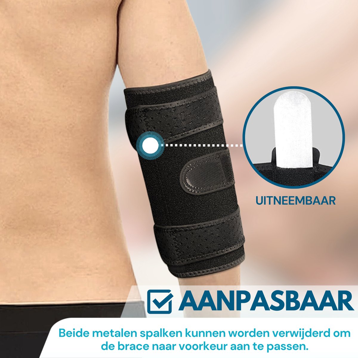 Elleboog Brace voor Tennisarm 1 Stuk