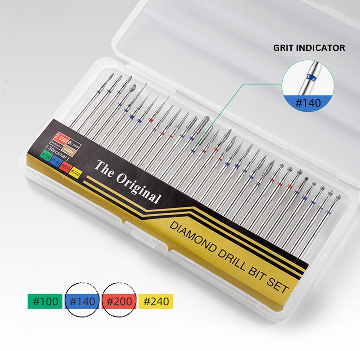 Bitjes Nagelfrees Opzetstukken 30 Stuks