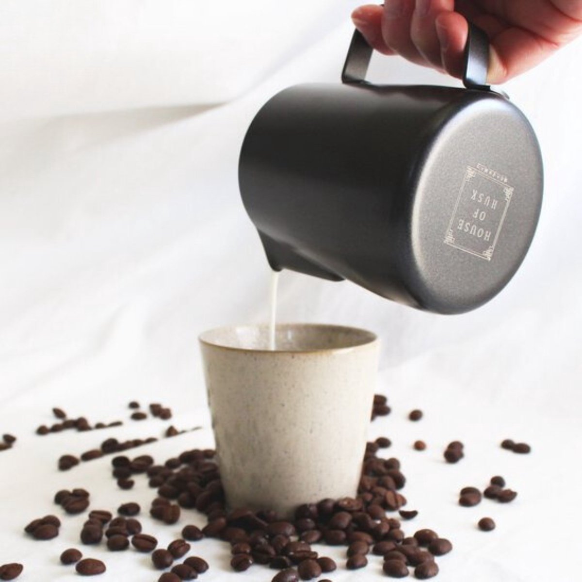 Melkkan met Art Pen Zwart