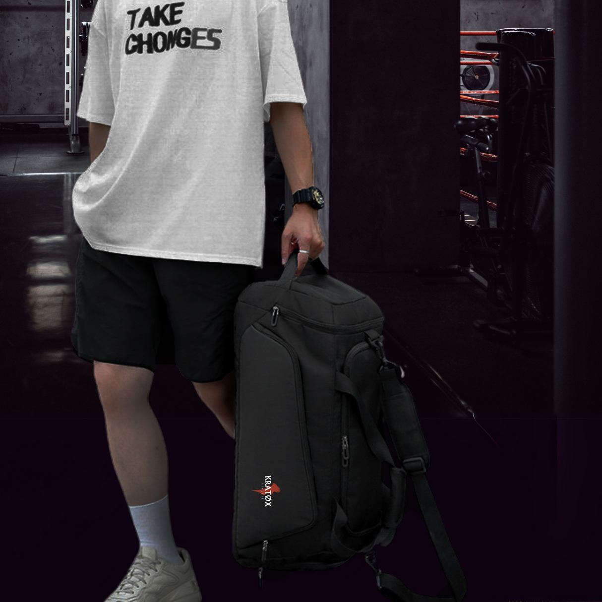 Duffel Bag Sport 40L Tas Zwart