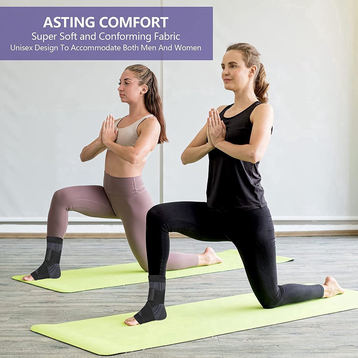 Enkelbrace Zwart 1 Stuk