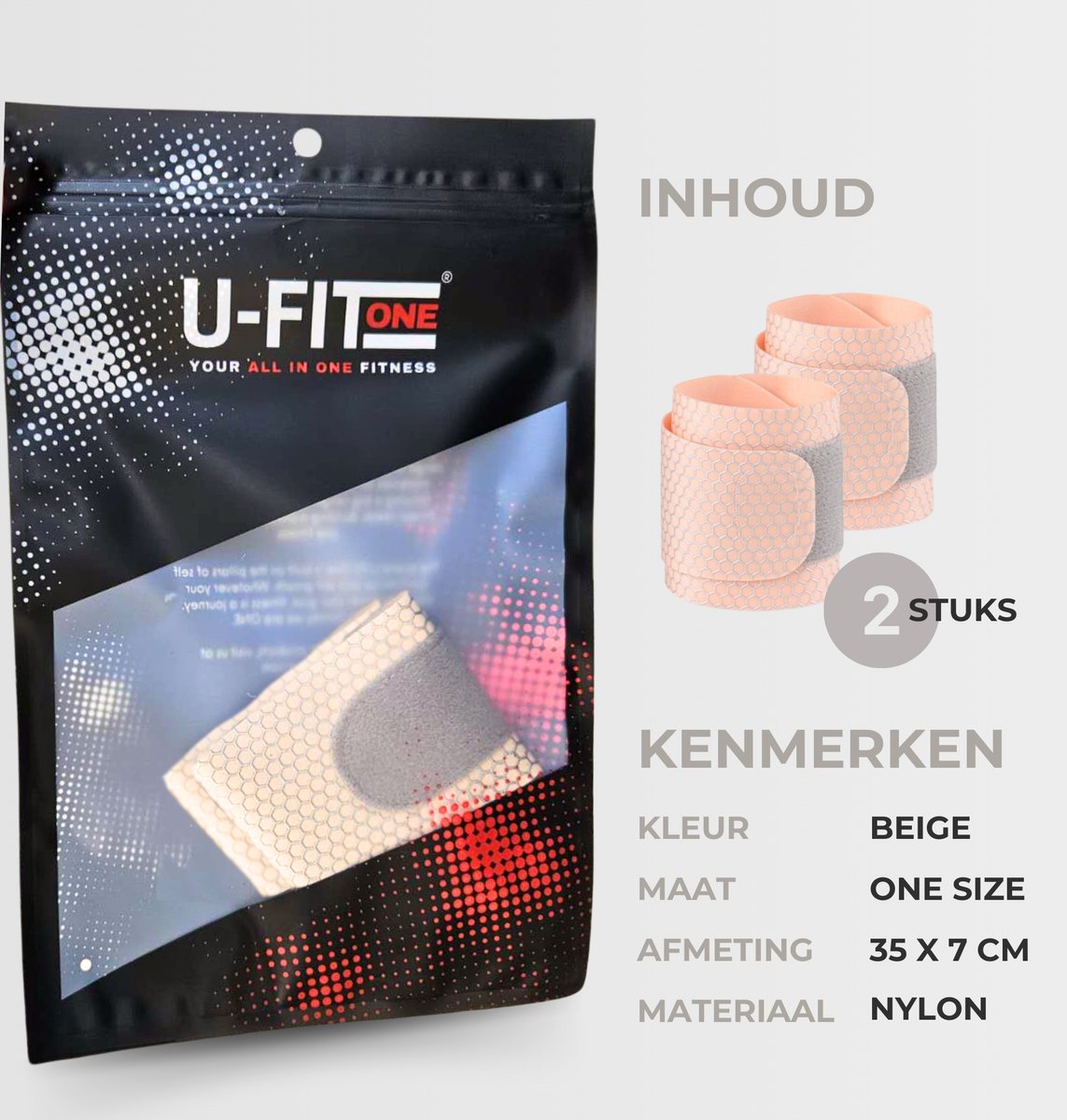 Wrist Wraps Dun 1 Paar