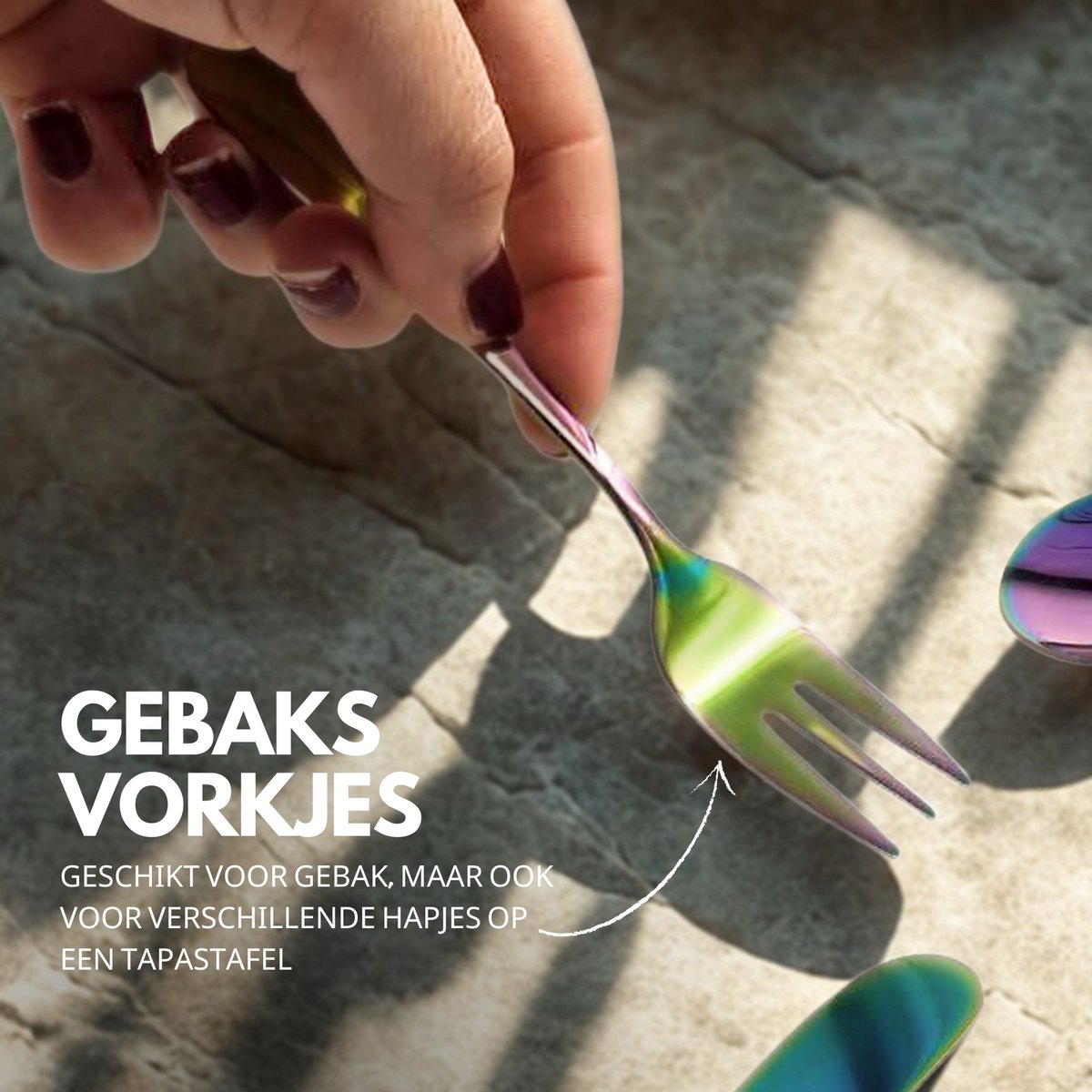 14 Delige Mini Serveerset Multicolor