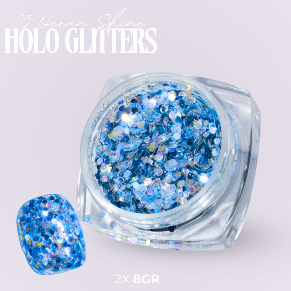 Holo Glitter Set 12 Stuks