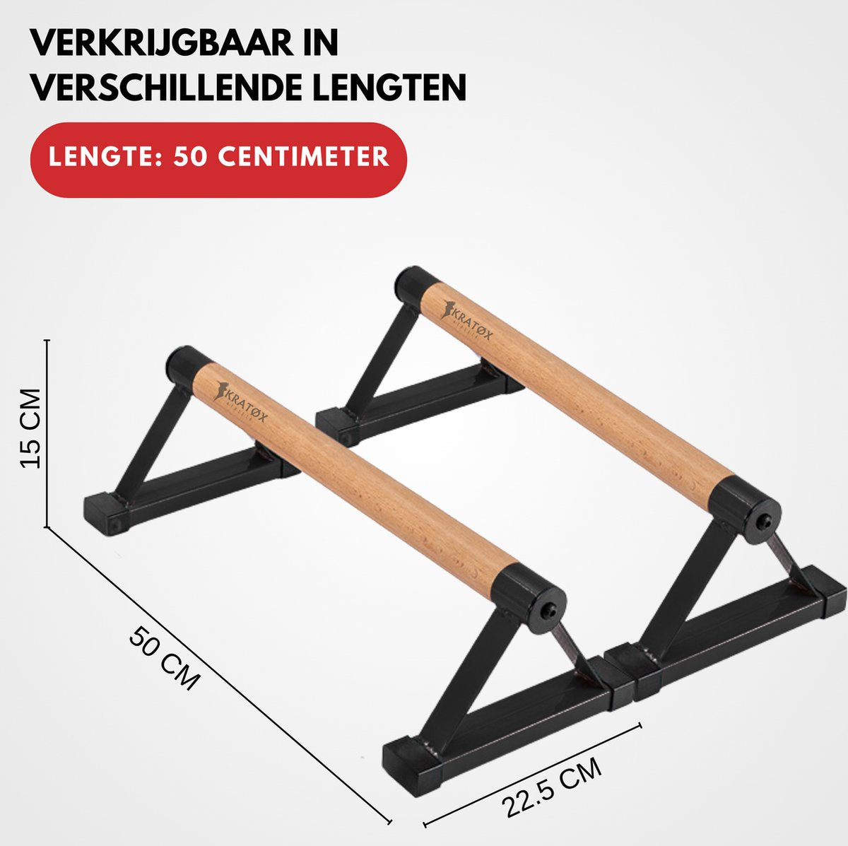 Parallettes 50cm Push Up Bars