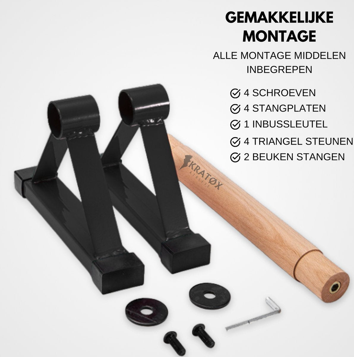 Parallettes 33cm Push Up Bars