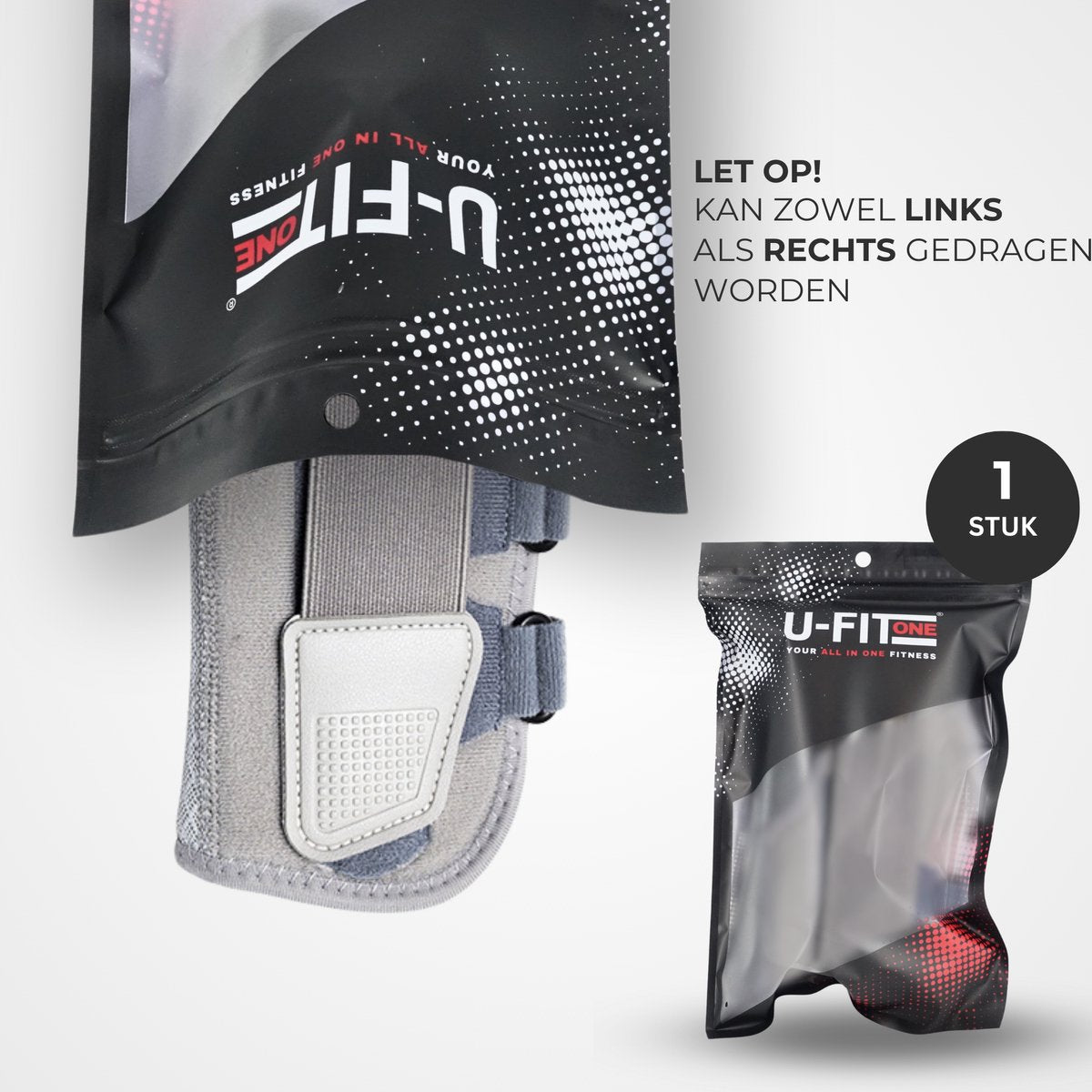 Enkelbrace 1 Stuk Grijs