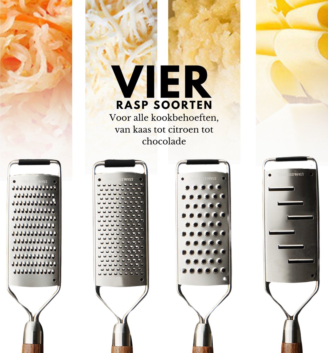 Multi Rasp Zester Set