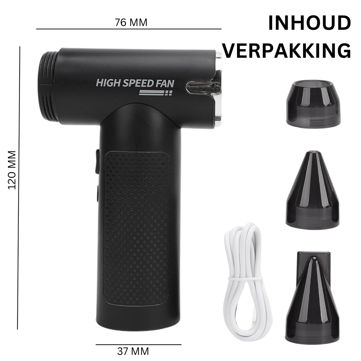 3-in-1 Ventilator Stofblazer