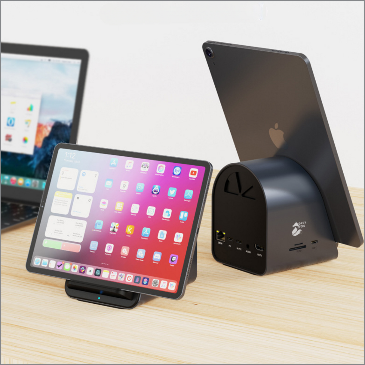 Draadloze Oplader USB/Network Hub