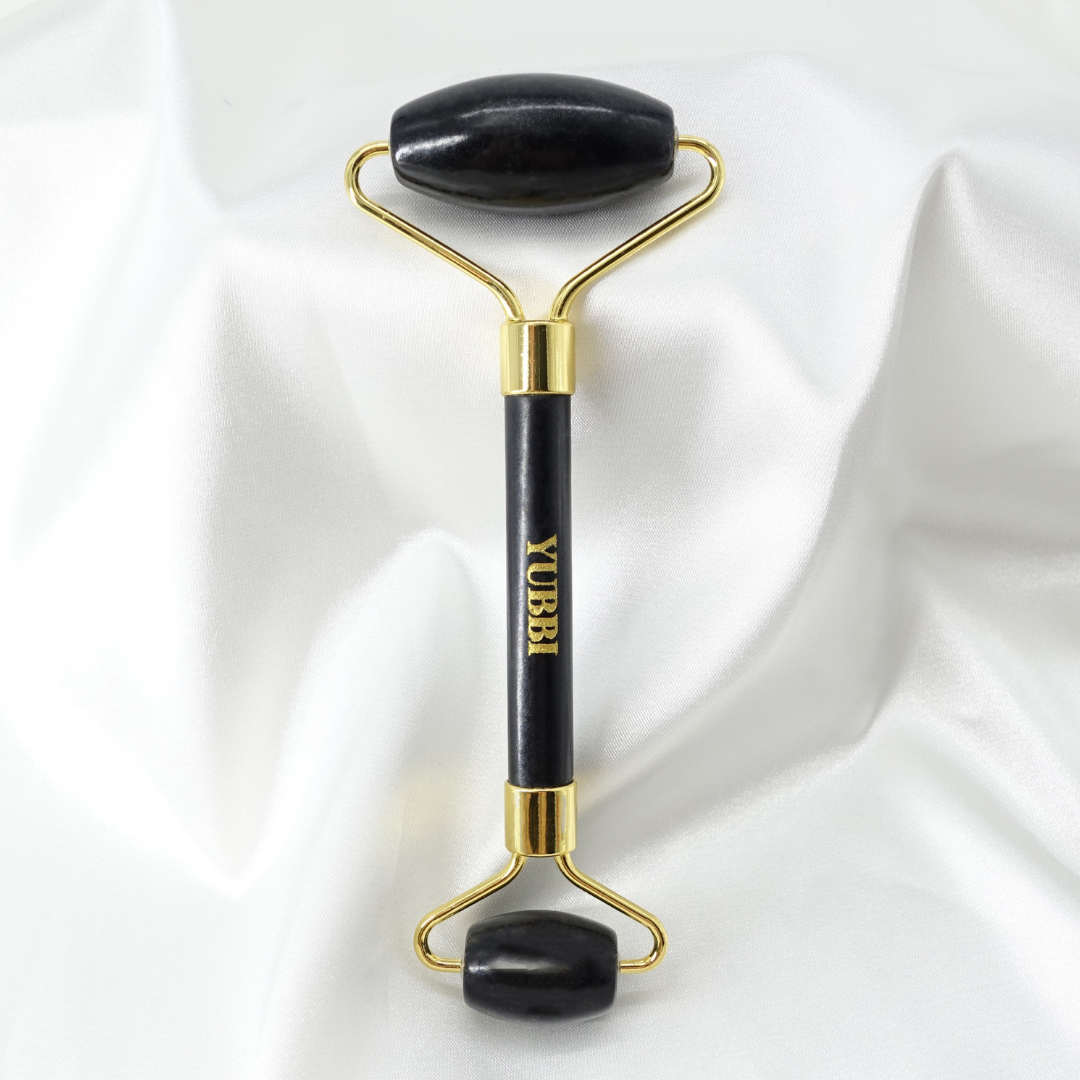 Gua Sha Set Zwarte Jade