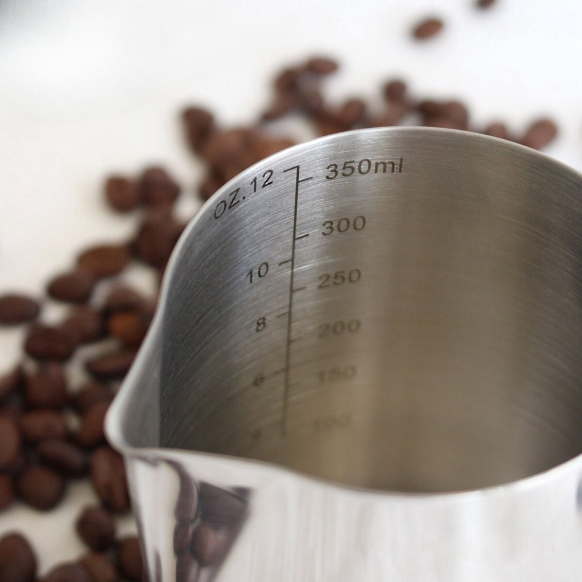 Melkkan met Art Pen Zilver