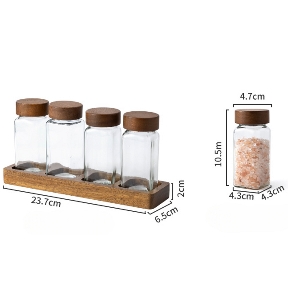 Kruidenpotjes Acaciahout