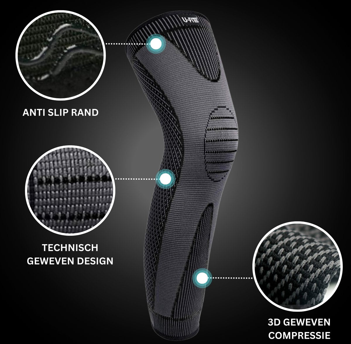 Been Compressie Brace 1 Stuk