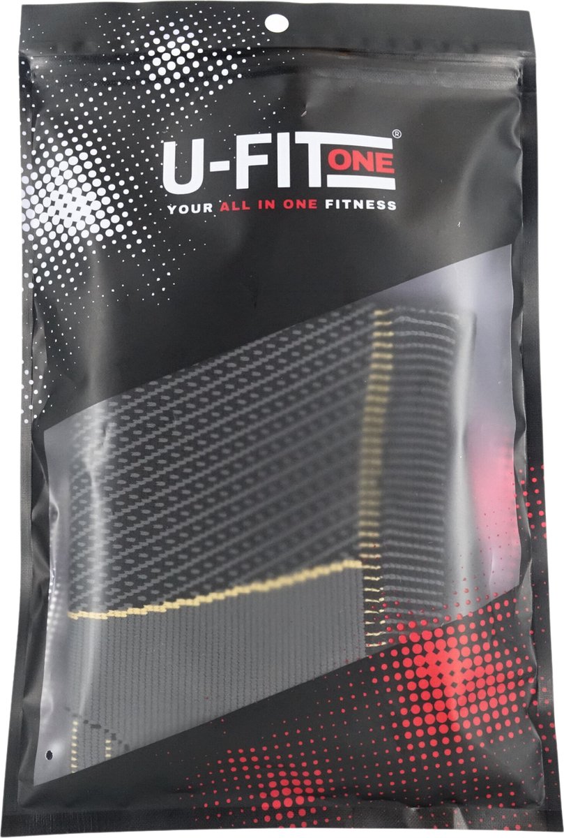 3D Compressie Kniebrace Grijs 1 Paar