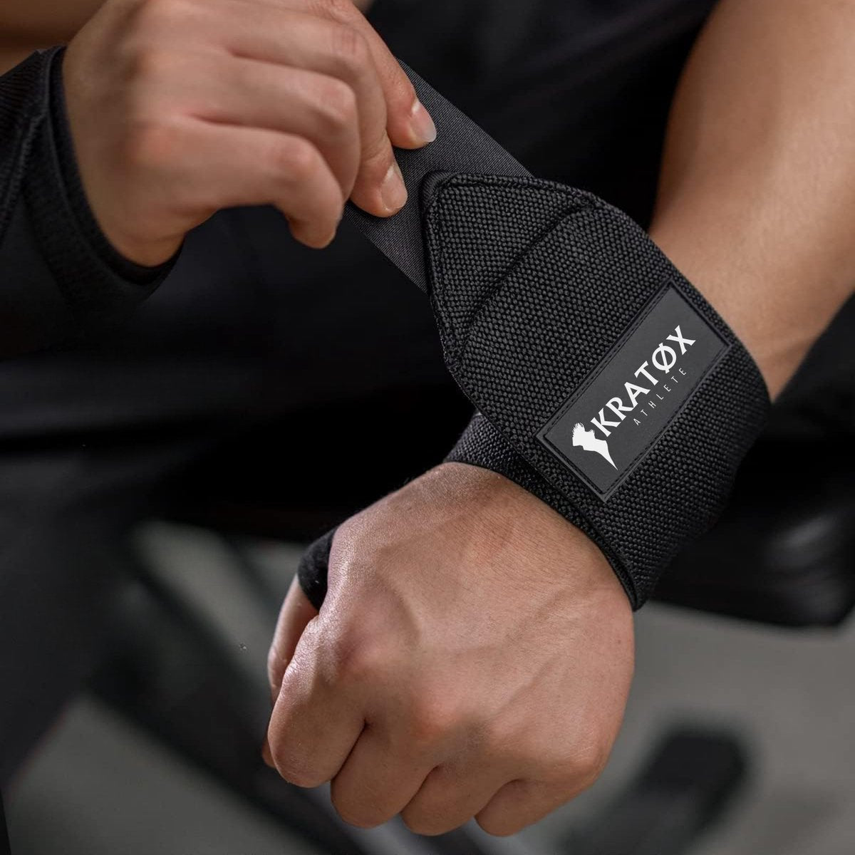 Wrist Wraps Zwart 1 Paar