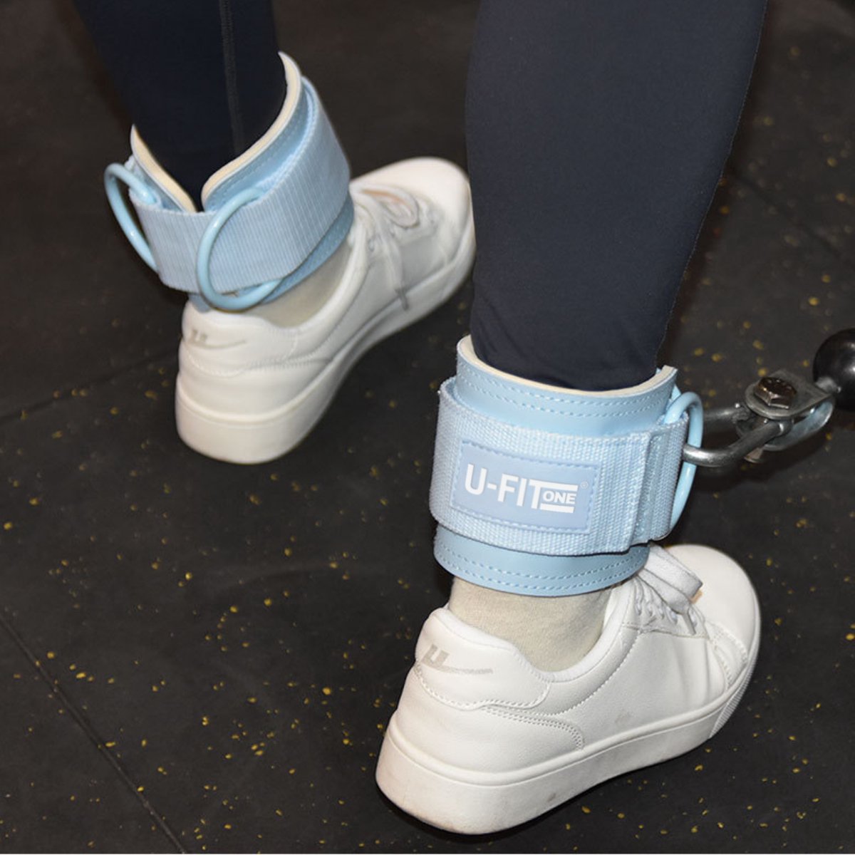 Ankle Straps Licht Blauw