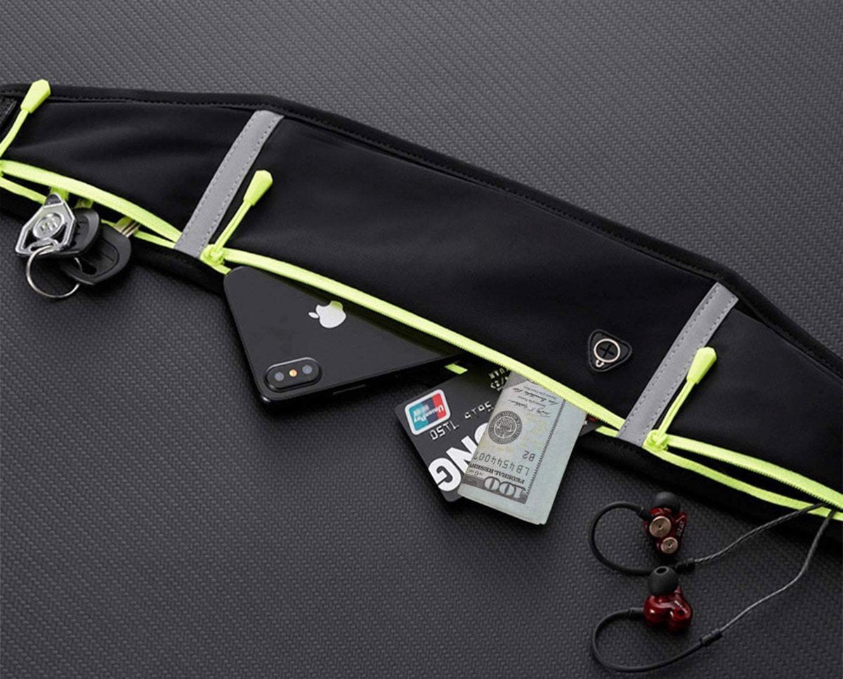 Running belt 60 tot 116 cm Zwart