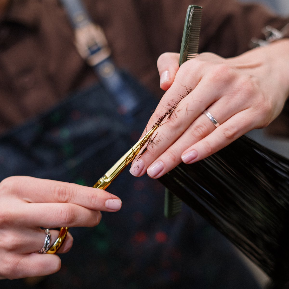 Kappersscharen Set 11-delig Zilver-Goud