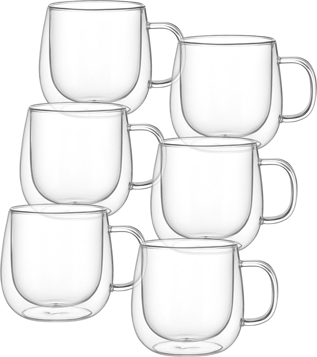 Dubbelwandige Glazen met Oor 250ml