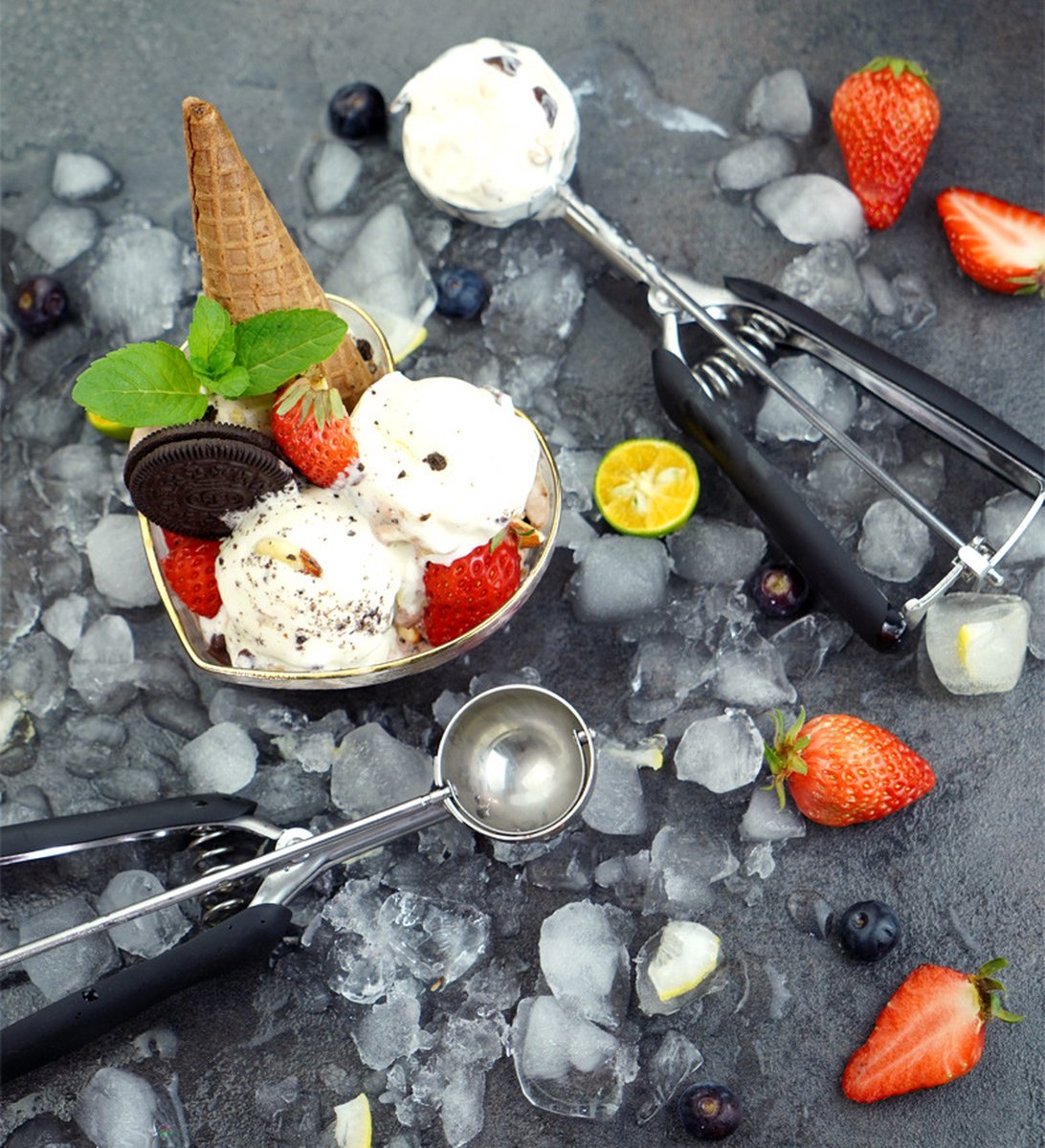 IJsscheppers RVS 3 Stuks