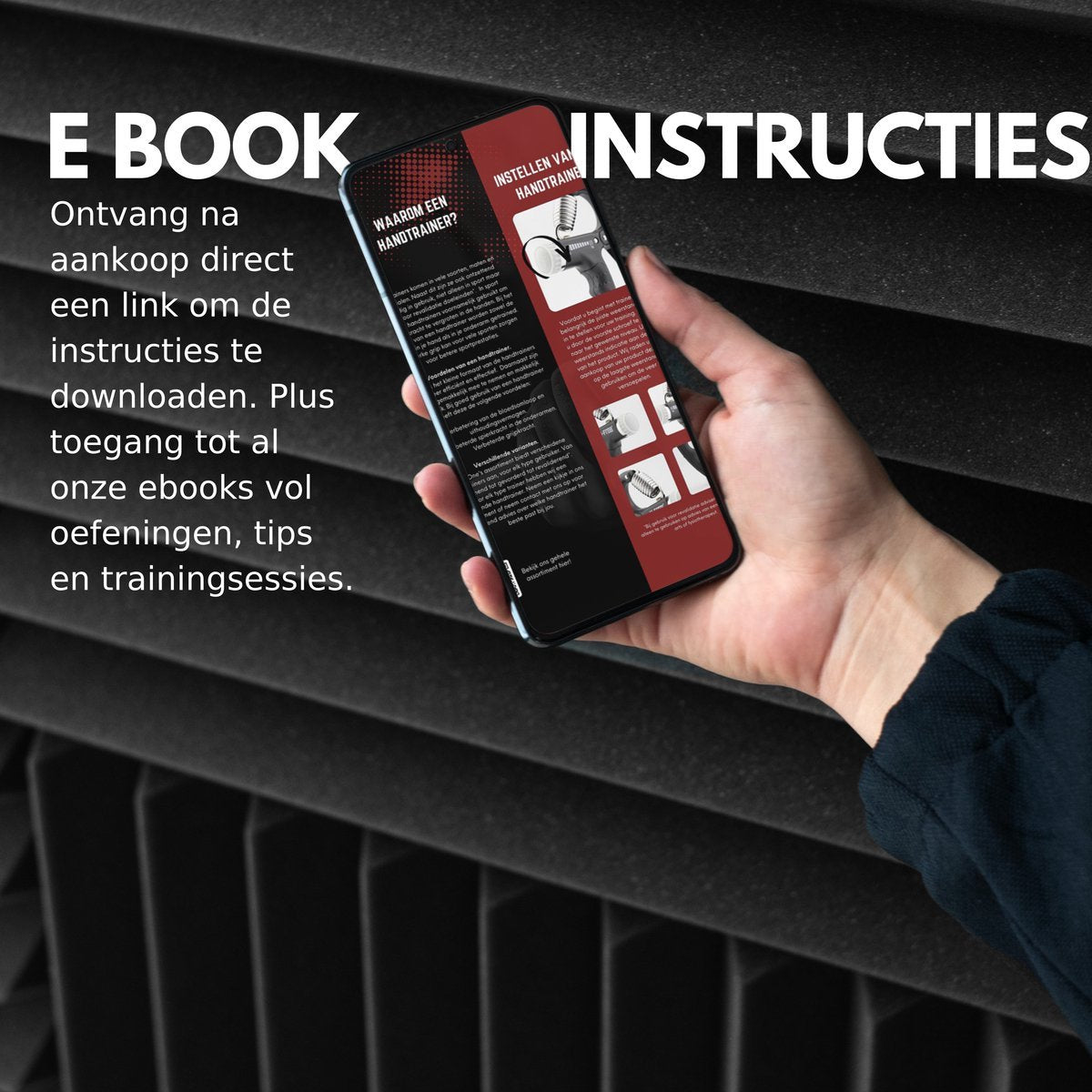 Handtrainer 10 tot 60kg Verstelbaar