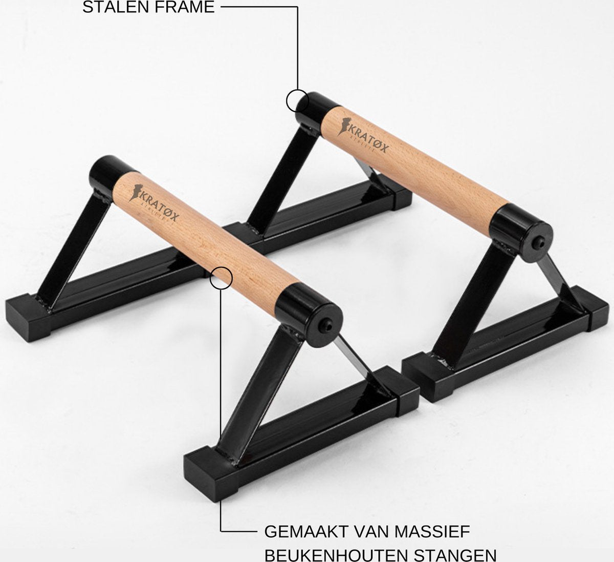 Parallettes 33cm Push Up Bars