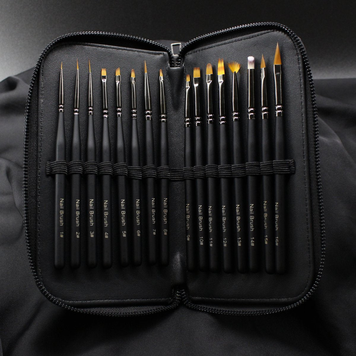 16 delige Nail Art Penselen Set