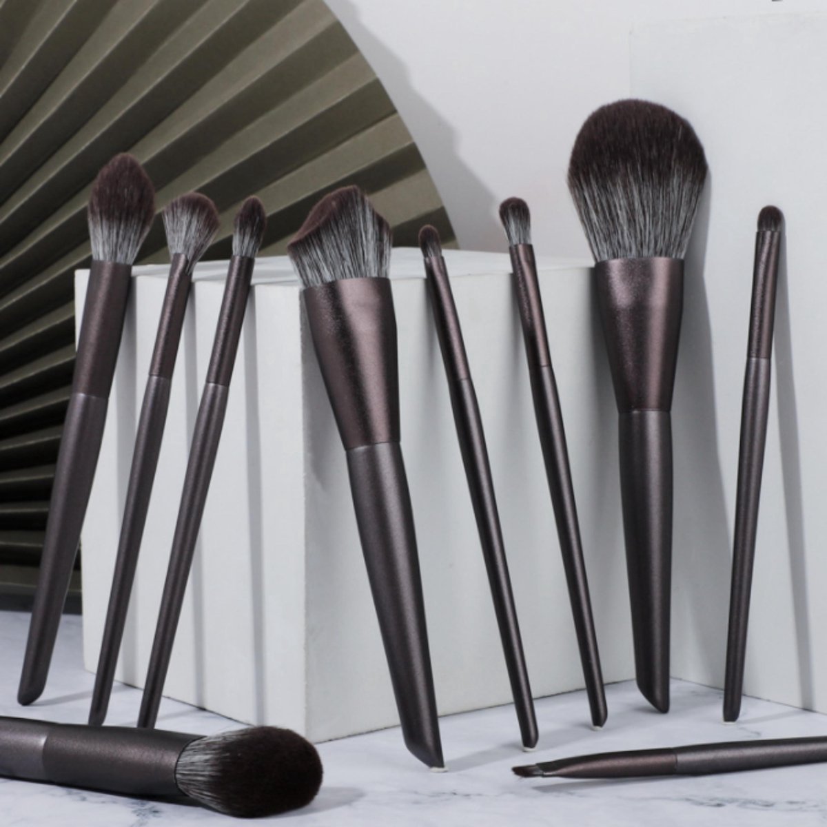 10 delige Make Up Borstels