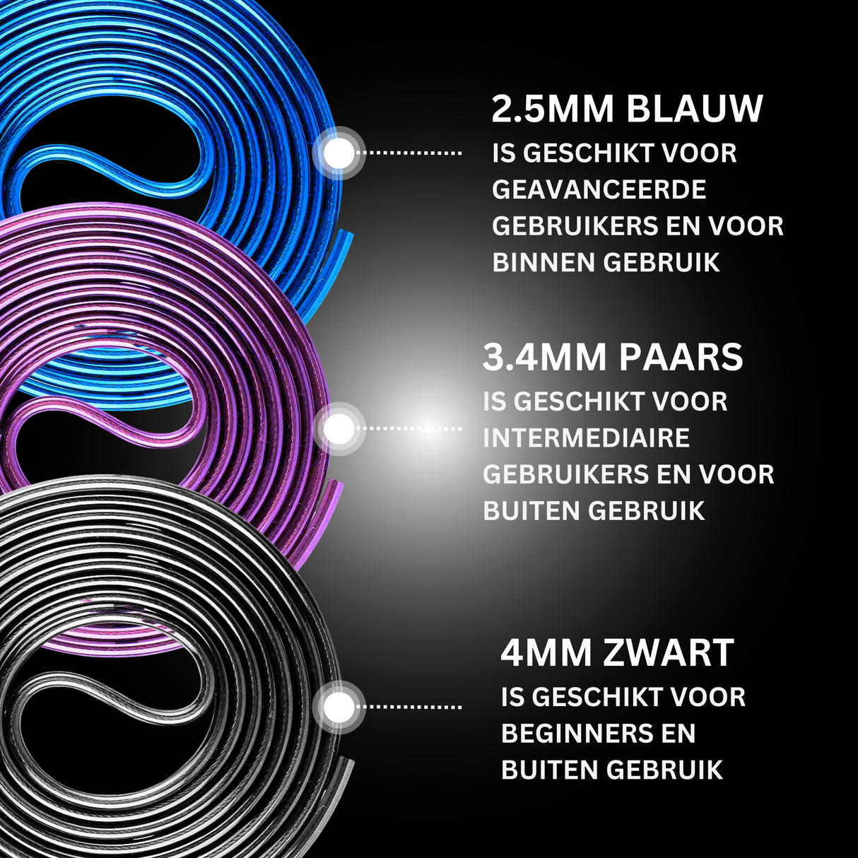 Verzwaard Springtouw Set