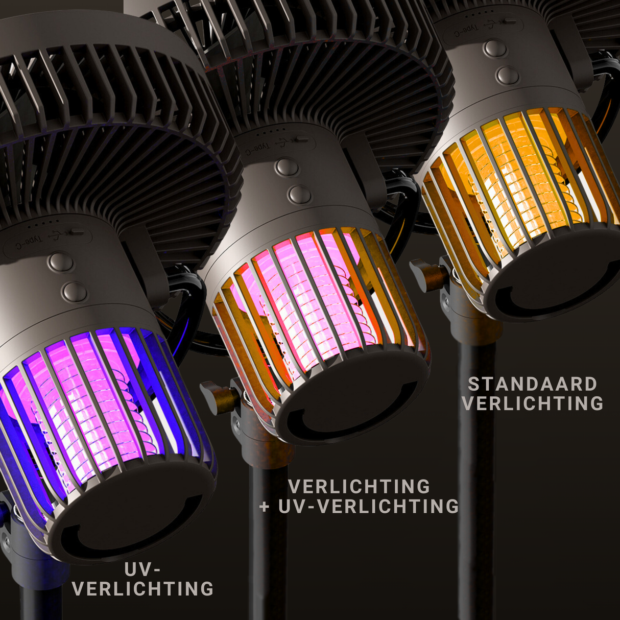 Draagbare Tafelventilator