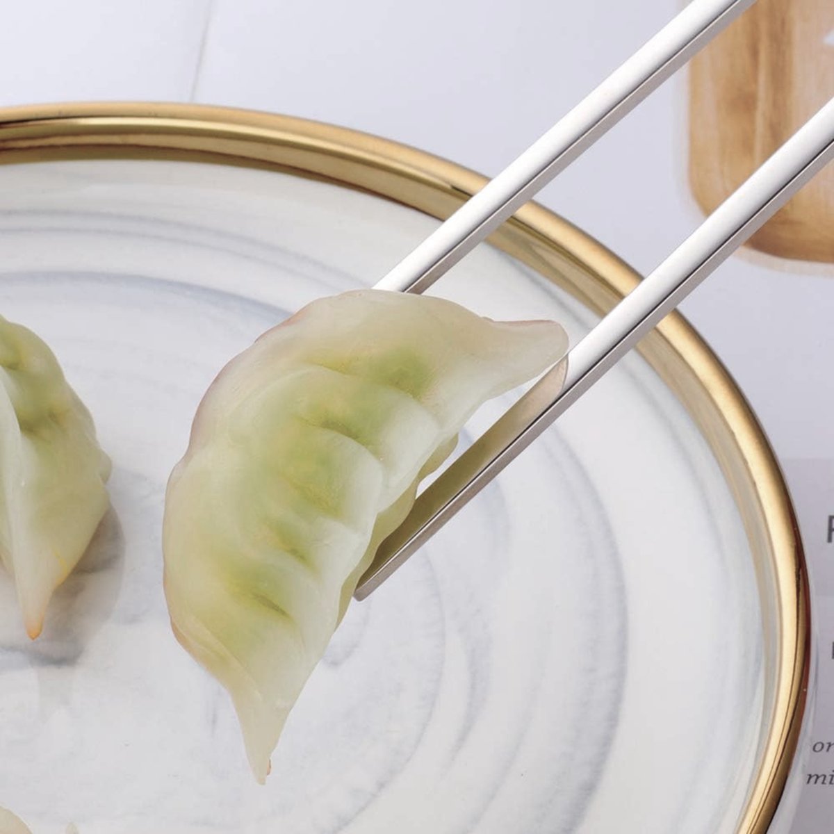 Originele Koreaanse Eetstokjes en Soeplepel Set 5 Paar Zilver