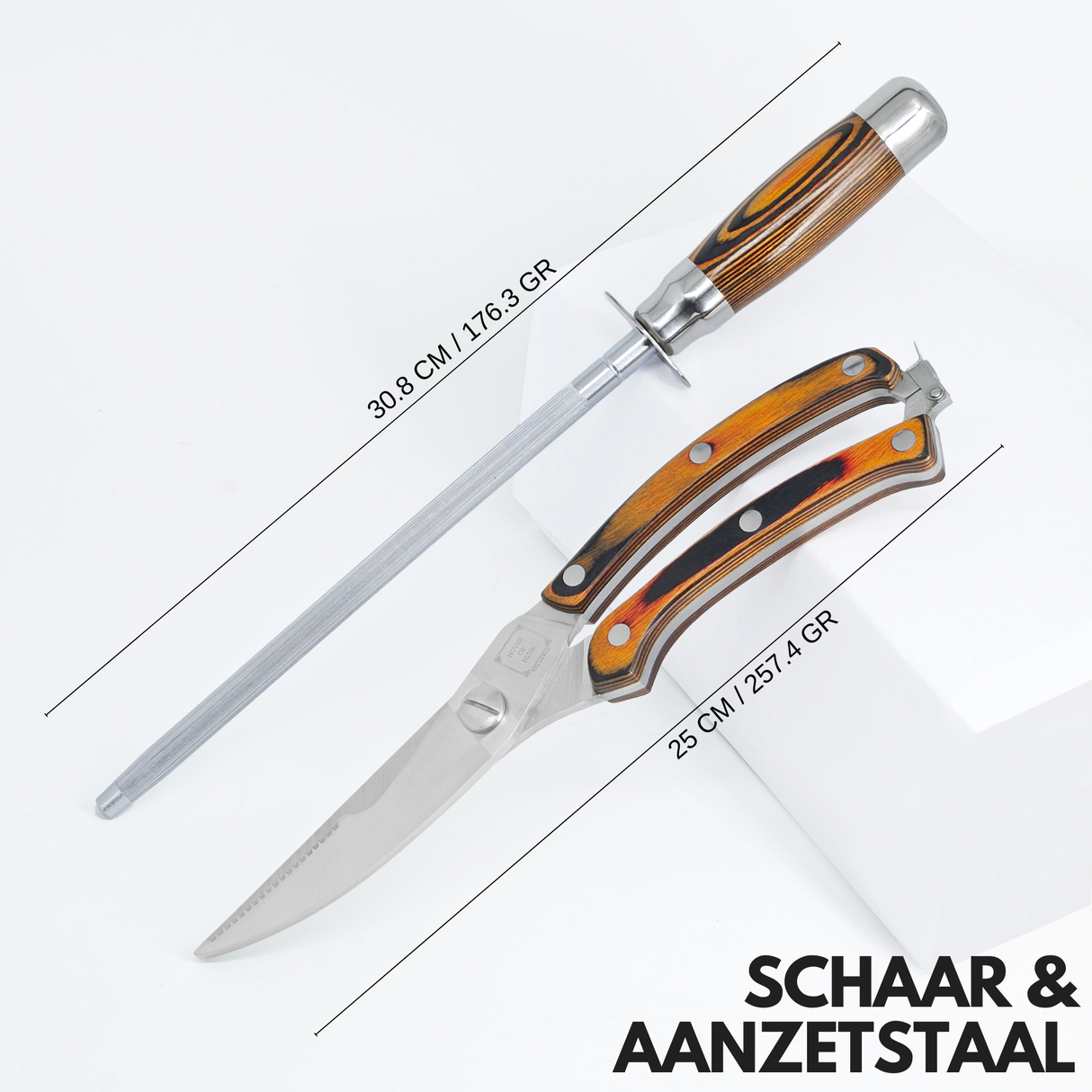 Messenblok met Messen