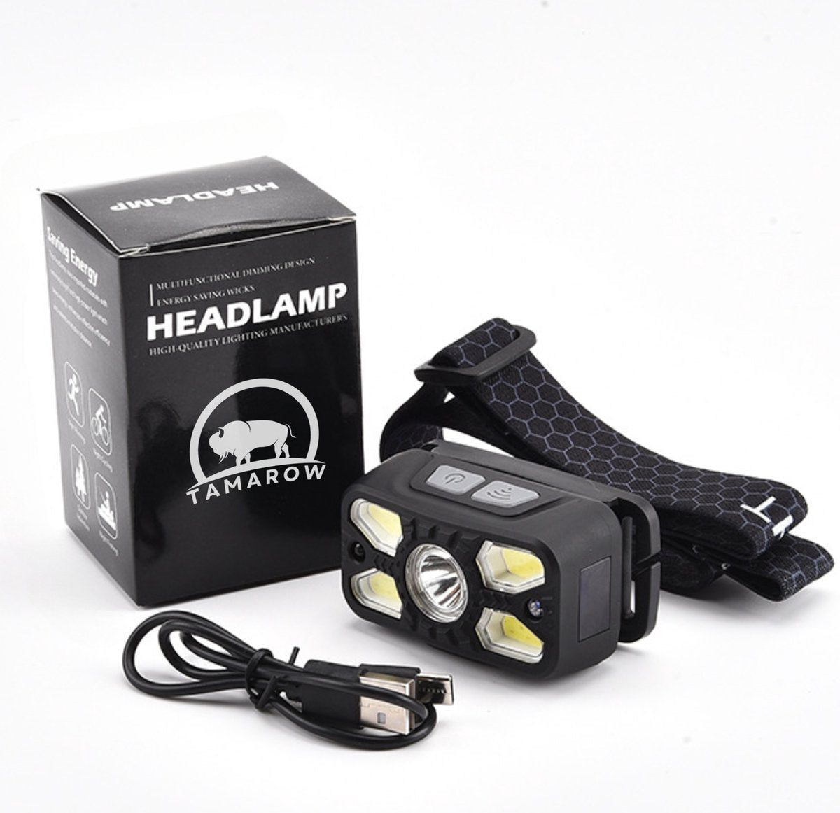 Hoofdlamp LED Oplaadbaar 150 Lumen