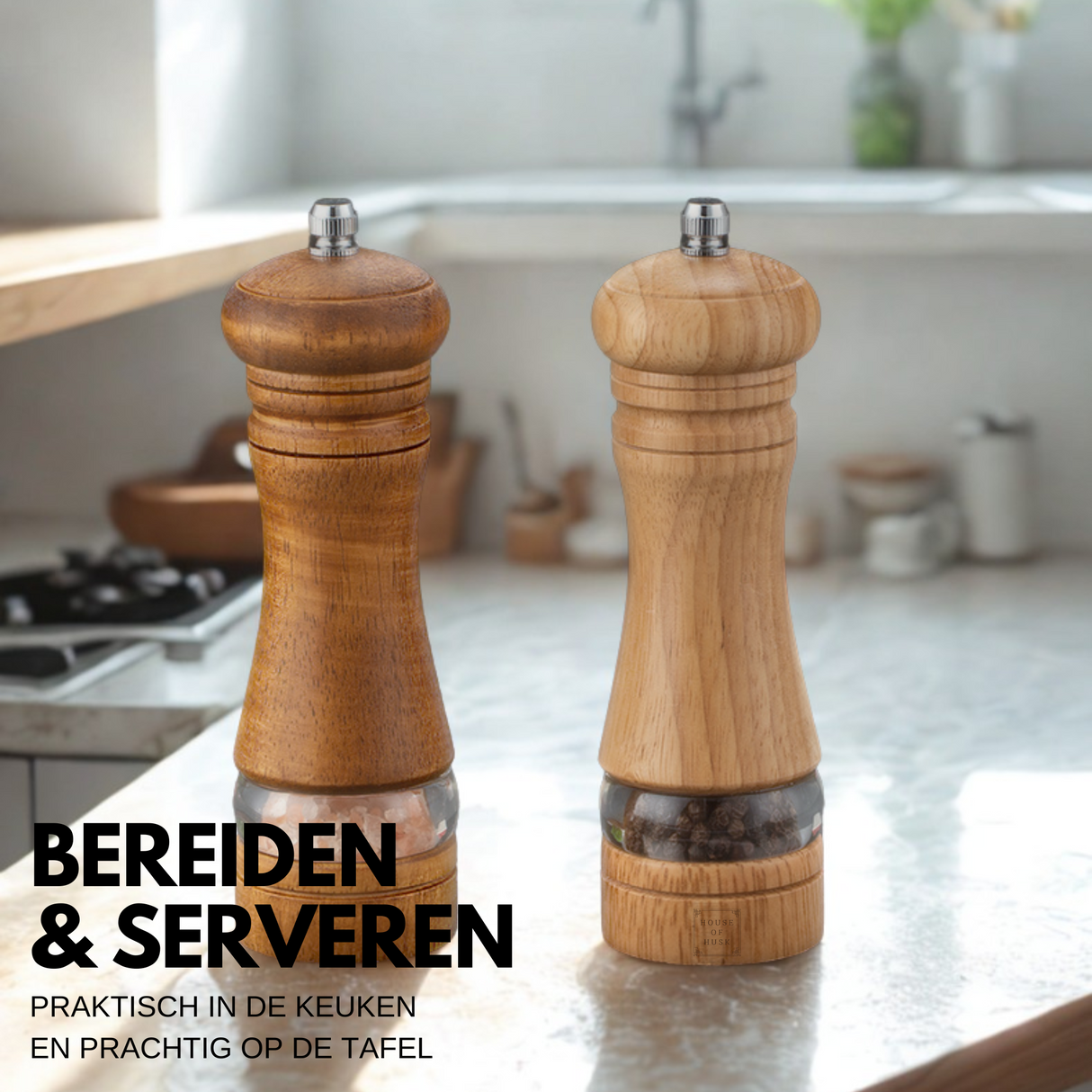 Peper- en Zoutmolen Duo Mini