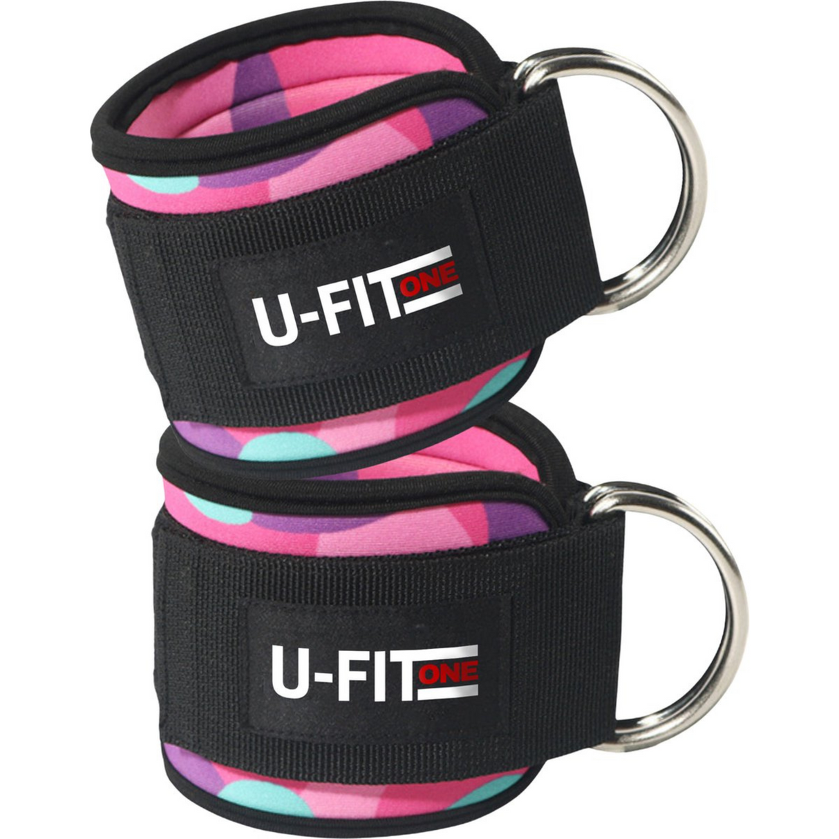 Ankle Straps Camouflage Paars