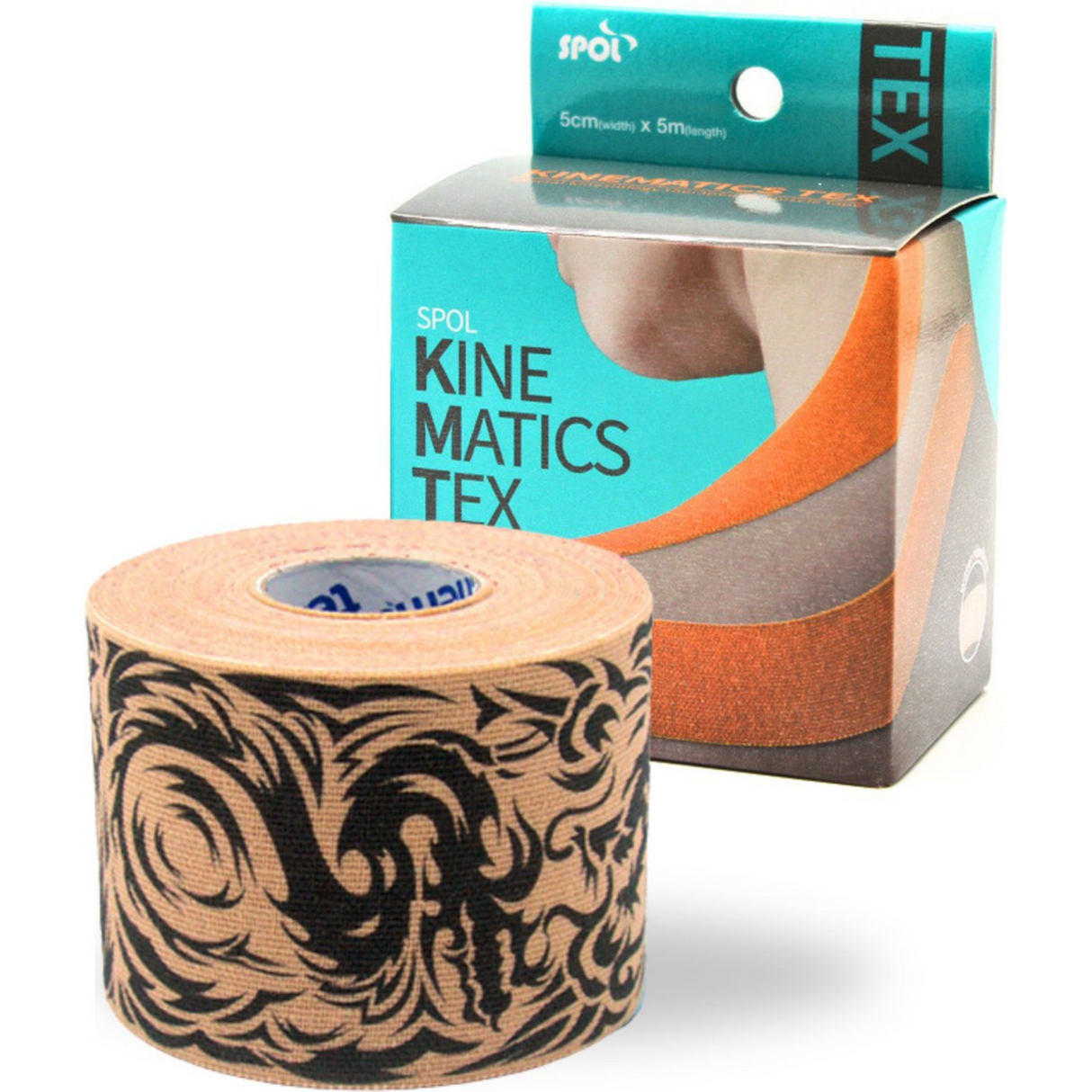 Kinesiotape Beige Tattoo 1 Stuk