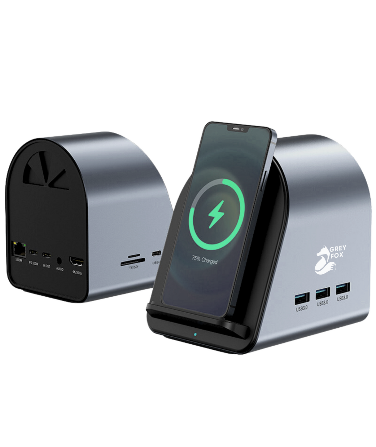 Draadloze Oplader USB/Network Hub