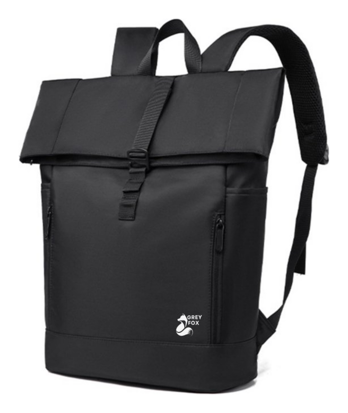 Rolltop Rugzak Zwart