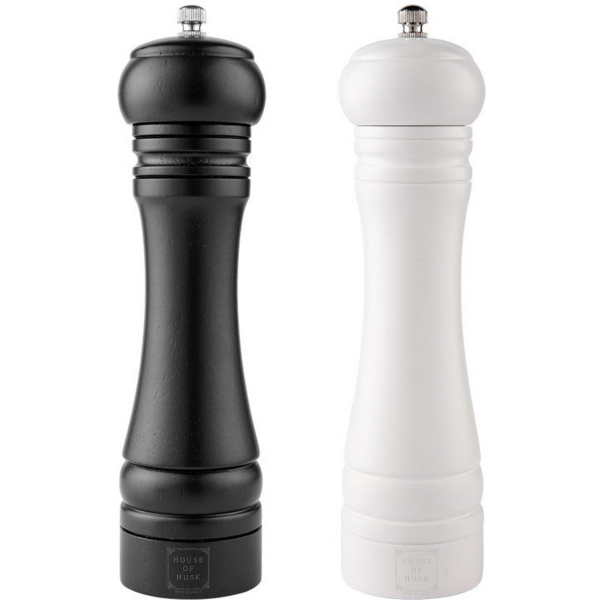 Peper- en Zoutmolen Zwart Wit