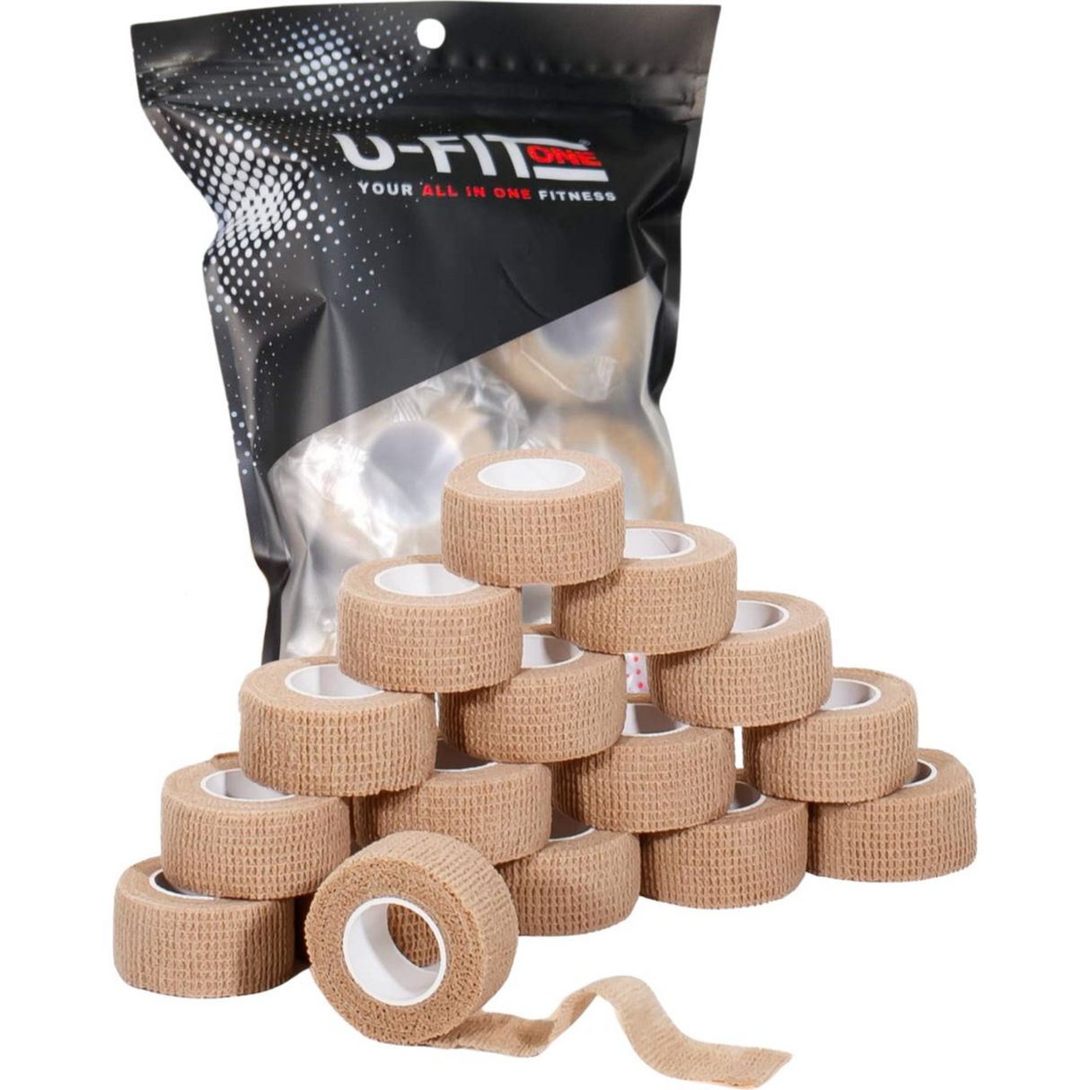 Grip Tape Beige 16stuks 2.5cm x 4.5m