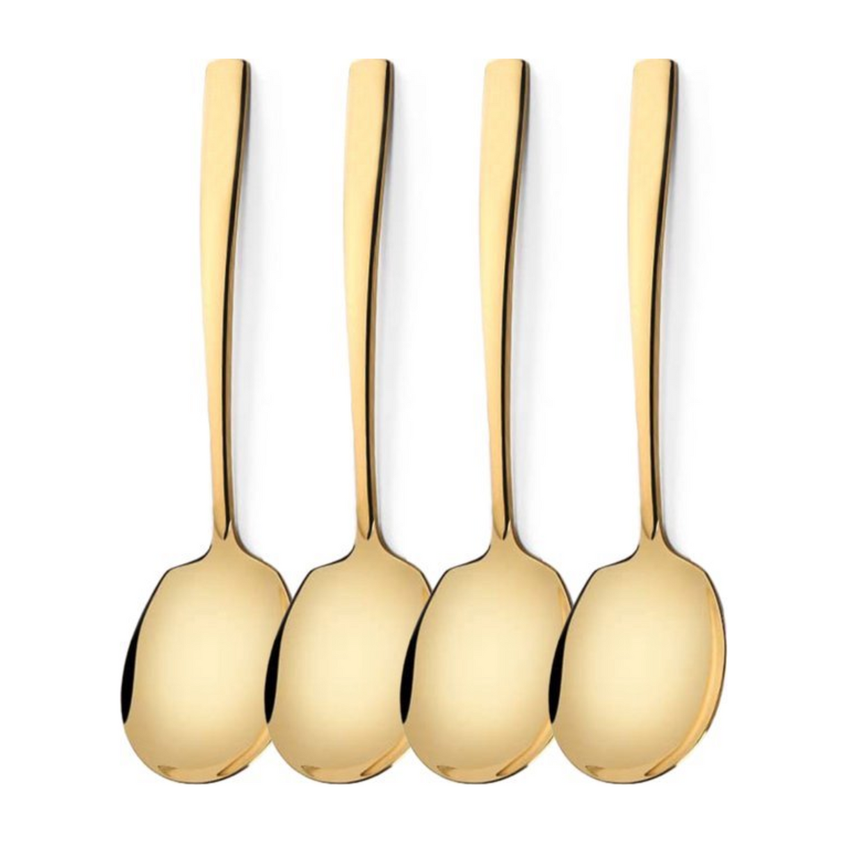 Opscheplepel 21cm Goud Set