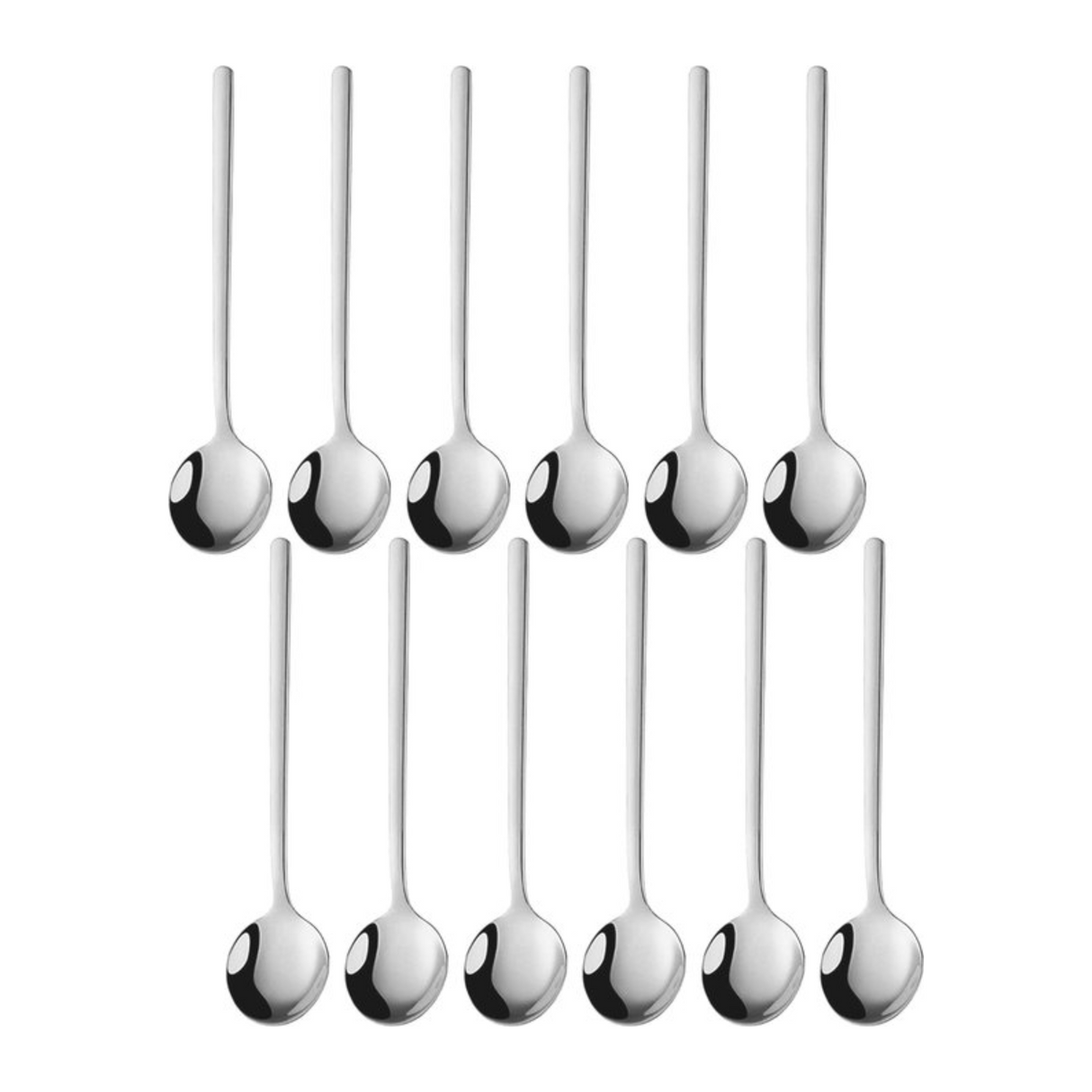 Theelepels 13cm Zilver 12 Stuks