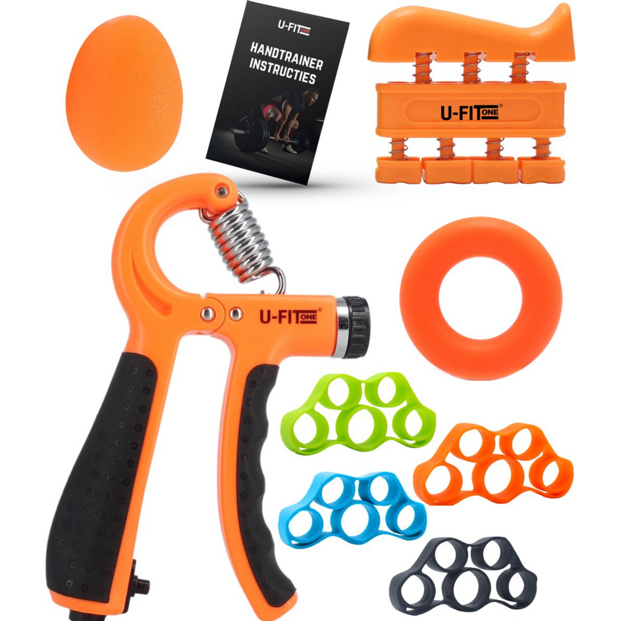 Teller Handtrainer 10-60kg 8 Delige Set